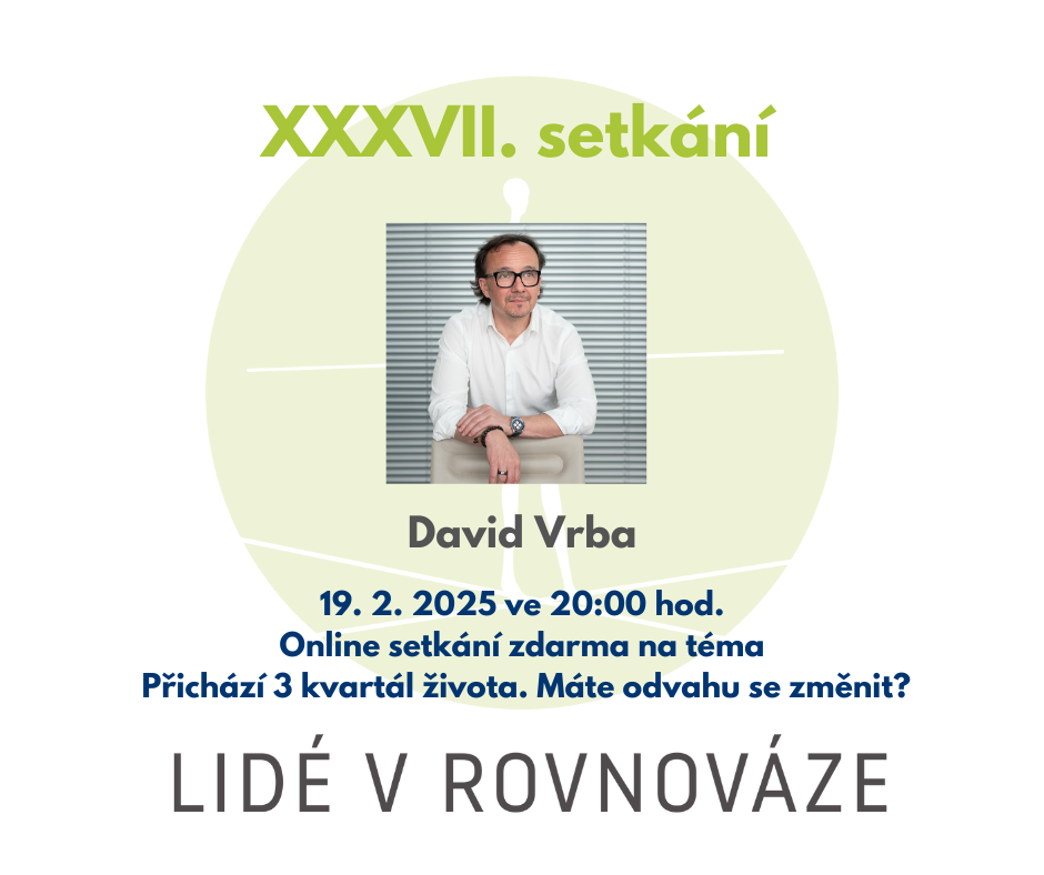 Pozvánka na XXXVII. setkání Lidé v rovnováze